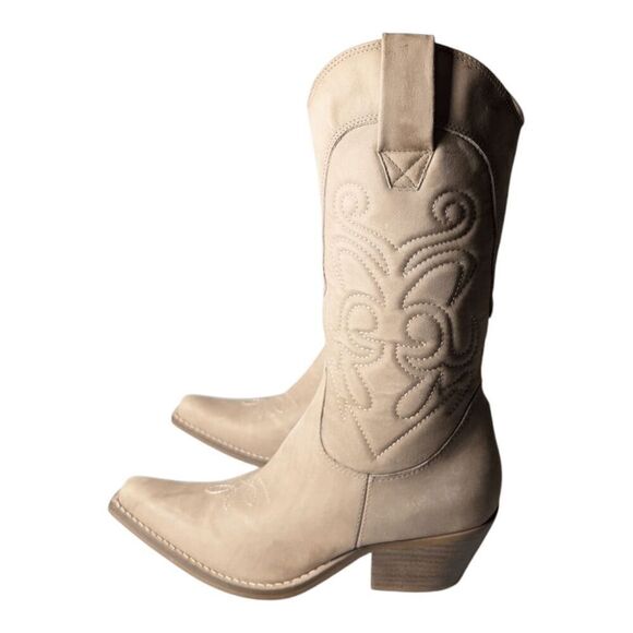 NWOB PENNY LOVES KENNY High Noon Leather Western Boot Size 6 - Picture 2 of 9